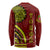 Kolisi Tonga Atele Long Sleeve Shirt Ngatu and Polynesian Pattern