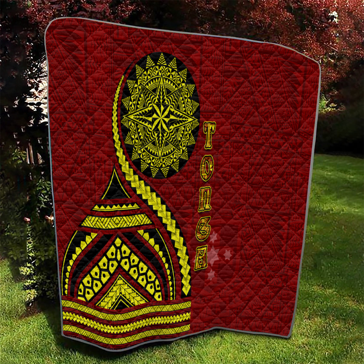 Kolisi Tonga Atele Quilt Ngatu and Polynesian Pattern LT03 - Polynesian Pride
