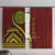 Kolisi Tonga Atele Window Curtain Ngatu and Polynesian Pattern