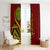 Kolisi Tonga Atele Window Curtain Ngatu and Polynesian Pattern