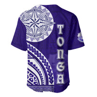 Tupou College Toloa Baseball Jersey Ngatu and Polynesian Pattern LT03 - Polynesian Pride