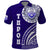 Tupou College Toloa Polo Shirt Ngatu and Polynesian Pattern