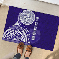 Tupou College Toloa Rubber Doormat Ngatu and Polynesian Pattern LT03 - Polynesian Pride