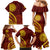 Tonga High School Family Matching Mermaid Dress and Hawaiian Shirt Ngatu and Polynesian Pattern