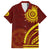 Tonga High School Family Matching Puletasi and Hawaiian Shirt Ngatu and Polynesian Pattern