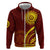 Tonga High School Hoodie Ngatu and Polynesian Pattern