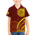 Tonga High School Kid Hawaiian Shirt Ngatu and Polynesian Pattern