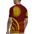 Tonga High School Rugby Jersey Ngatu and Polynesian Pattern