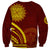 Tonga High School Sweatshirt Ngatu and Polynesian Pattern