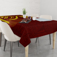 Tonga High School Tablecloth Ngatu and Polynesian Pattern LT03 - Polynesian Pride
