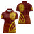 Tonga High School Women Polo Shirt Ngatu and Polynesian Pattern