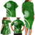 Liahona High School Family Matching Long Sleeve Bodycon Dress and Hawaiian Shirt Ngatu and Polynesian Pattern