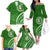 Liahona High School Family Matching Off The Shoulder Long Sleeve Dress and Hawaiian Shirt Ngatu and Polynesian Pattern