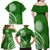 Liahona High School Family Matching Off Shoulder Maxi Dress and Hawaiian Shirt Ngatu and Polynesian Pattern