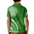 Liahona High School Kid Polo Shirt Ngatu and Polynesian Pattern