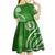 Liahona High School Kid Short Sleeve Dress Ngatu and Polynesian Pattern