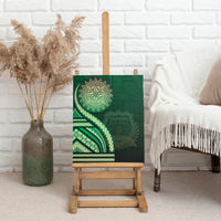 Saineha High School Canvas Wall Art Ngatu and Polynesian Pattern LT03 - Polynesian Pride
