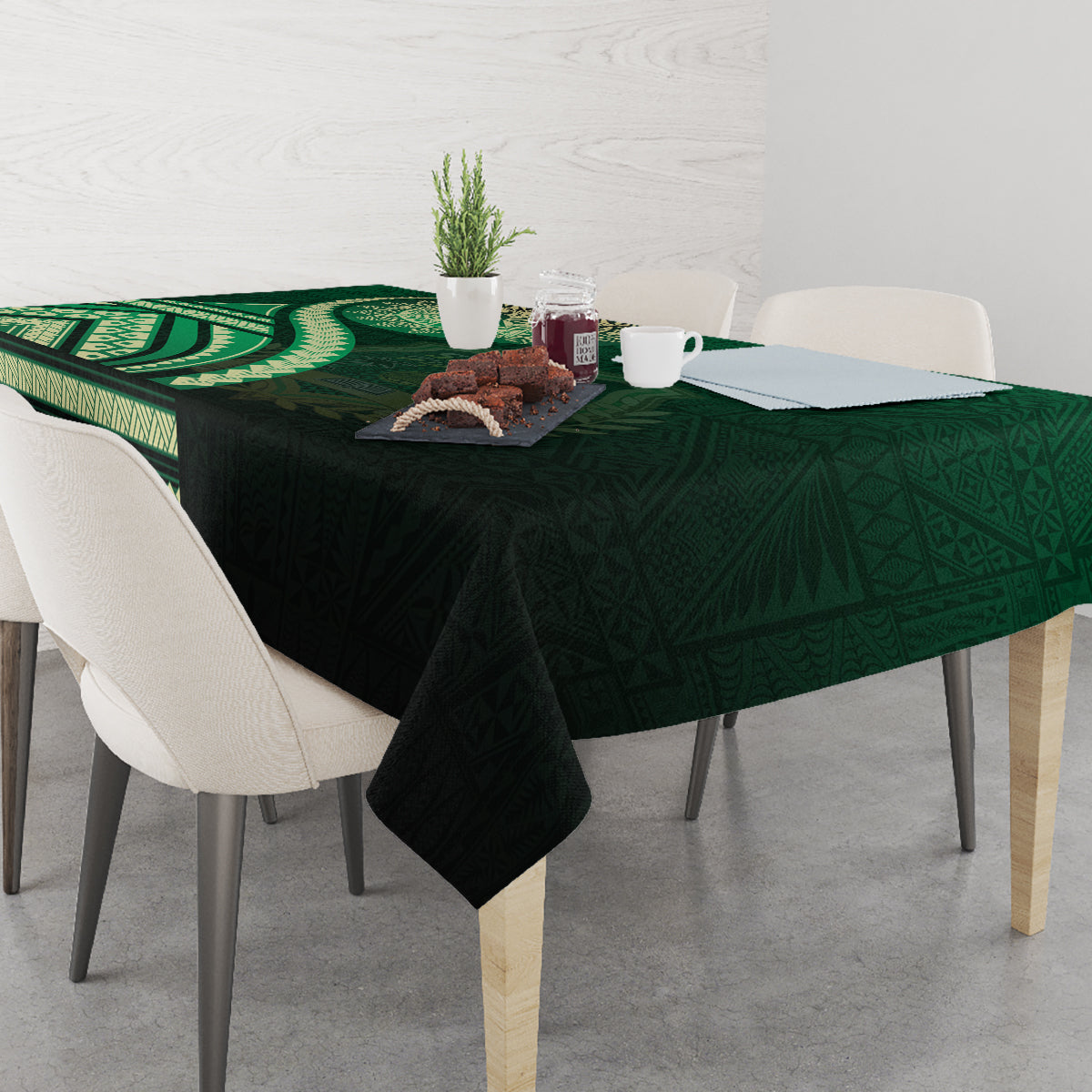 Saineha High School Tablecloth Ngatu and Polynesian Pattern LT03 - Polynesian Pride