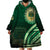 Saineha High School Wearable Blanket Hoodie Ngatu and Polynesian Pattern