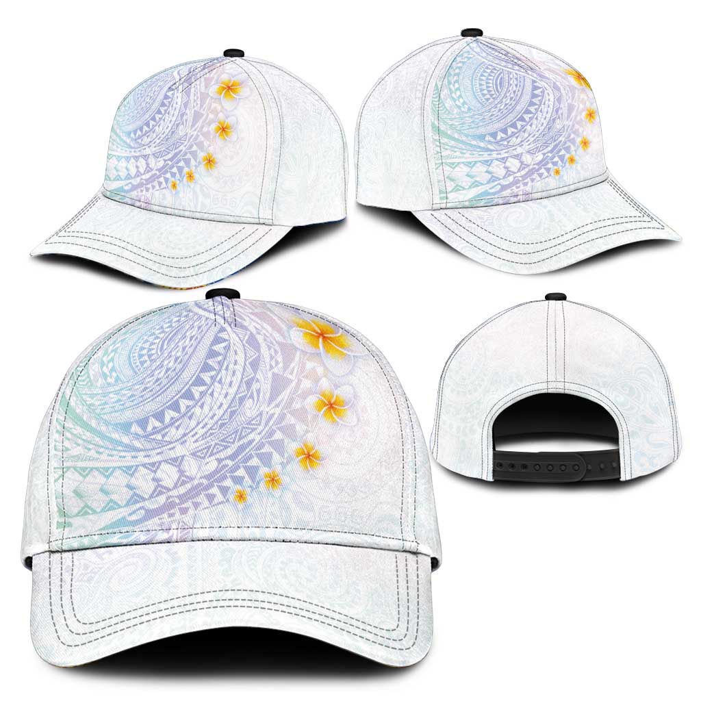 Hawaiian Tribal Tattoo and Plumeria Classic Cap Polynesian Pattern Sweet