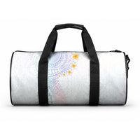 Hawaiian Tribal Tattoo and Plumeria Duffle Bag Polynesian Pattern Sweet