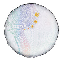 Hawaiian Tribal Tattoo and Plumeria Spare Tire Cover Polynesian Pattern Sweet LT03 - Polynesian Pride