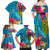 polynesian-family-matching-off-shoulder-maxi-dress-and-hawaiian-shirt-the-turtle-jung-flower-with-maori-pattern-ethnic-style