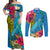 custom-polynesian-couples-matching-off-shoulder-maxi-dress-and-long-sleeve-button-shirts-the-turtle-jung-flower-with-maori-pattern-ethnic-style