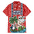 hawaii-christmas-family-matching-long-sleeve-bodycon-dress-and-hawaiian-shirt-the-santa-surfing-hawaii-xmas-style