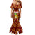 Hawaii Mermaid Dress Aloha Funny Pineapple Mix Kakau Hawaiian Tribal LT03 - Polynesian Pride