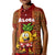 Custom Hawaii Kid Polo Shirt Aloha Funny Pineapple Mix Kakau Hawaiian Tribal LT03 Kid Red - Polynesian Pride