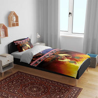 Aotearoa Siva Afi Bedding Set Tribal Performers of Aotearoa Fire Knife Dancing LT03 - Polynesian Pride