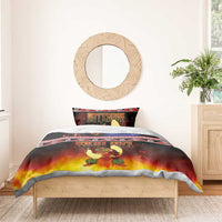 Aotearoa Siva Afi Bedding Set Tribal Performers of Aotearoa Fire Knife Dancing LT03 - Polynesian Pride