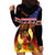 Aotearoa Siva Afi Hoodie Dress Tribal Performers of Aotearoa Fire Knife Dancing