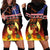 Aotearoa Siva Afi Hoodie Dress Tribal Performers of Aotearoa Fire Knife Dancing