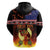 Aotearoa Siva Afi Zip Hoodie Tribal Performers of Aotearoa Fire Knife Dancing