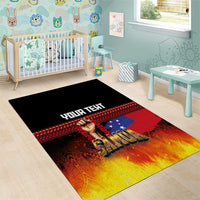 Personalised Samoan Spirit - Samoa Tribal Heritage Area Rug LT03 - Polynesian Pride