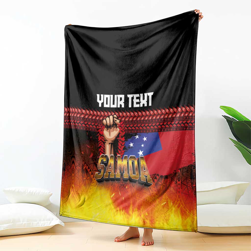 Personalised Samoan Spirit - Samoa Tribal Heritage Blanket LT03 - Polynesian Pride