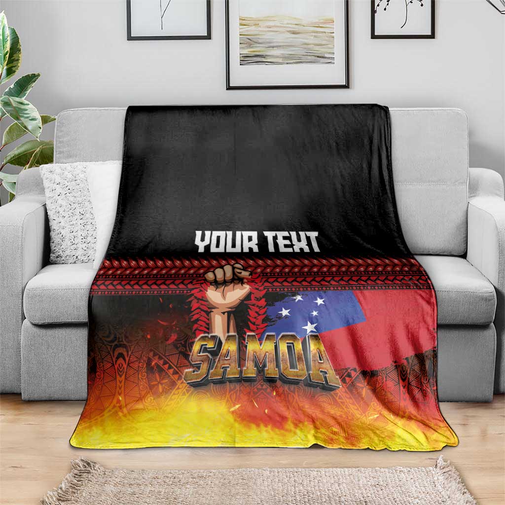 Personalised Samoan Spirit - Samoa Tribal Heritage Blanket LT03 - Polynesian Pride