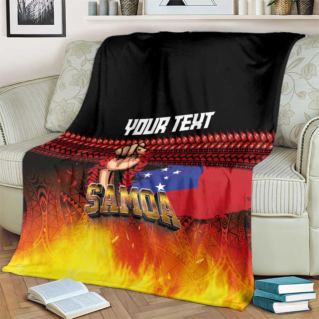 Personalised Samoan Spirit - Samoa Tribal Heritage Blanket LT03 - Polynesian Pride