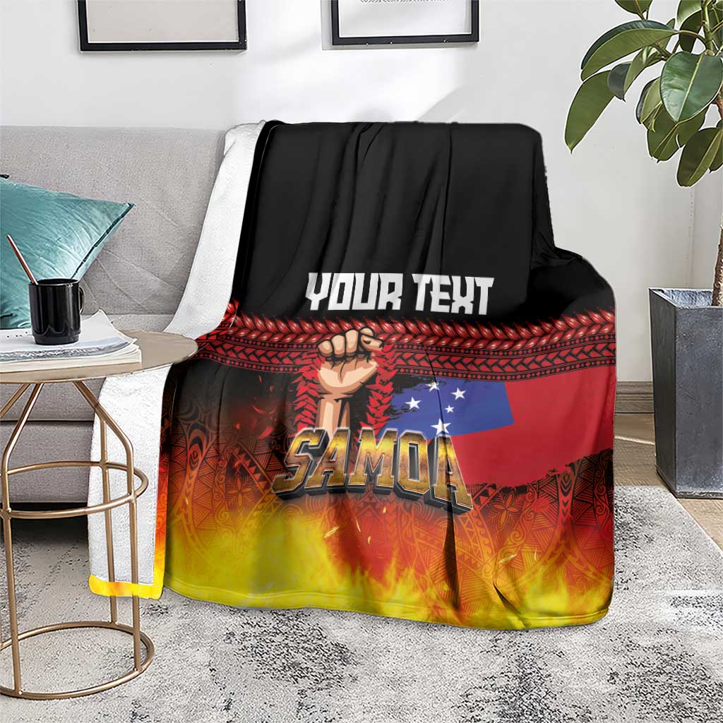 Personalised Samoan Spirit - Samoa Tribal Heritage Blanket LT03 - Polynesian Pride