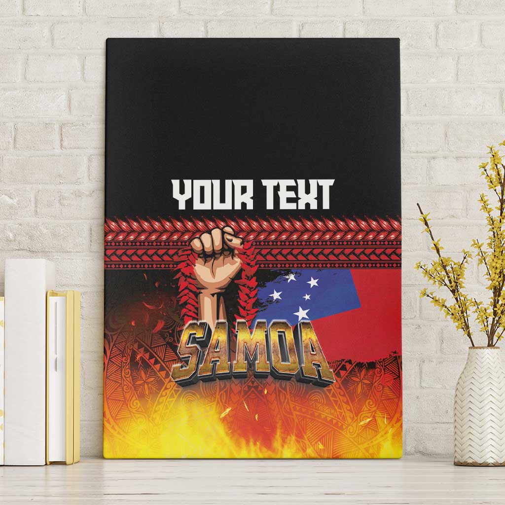 Personalised Samoan Spirit - Samoa Tribal Heritage Canvas Wall Art