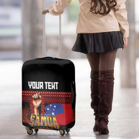 Personalised Samoan Spirit - Samoa Tribal Heritage Luggage Cover LT03 - Polynesian Pride