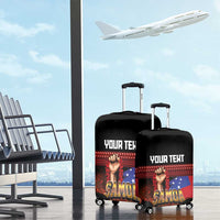 Personalised Samoan Spirit - Samoa Tribal Heritage Luggage Cover LT03 - Polynesian Pride