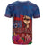 Proud of Samoa T Shirt Ula Nifo with Samoa 685 and Hibiscus Tapa Tribal Pattern