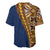 Samoan Siapo Baseball Jersey Tatau Pattern Half Style LT03 - Polynesian Pride