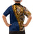 Samoan Siapo Family Matching Mermaid Dress and Hawaiian Shirt Tatau Pattern Half Style LT03 - Polynesian Pride