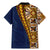 Samoan Siapo Family Matching Mermaid Dress and Hawaiian Shirt Tatau Pattern Half Style LT03 - Polynesian Pride