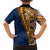 Samoan Siapo Family Matching Puletasi and Hawaiian Shirt Tatau Pattern Half Style LT03 - Polynesian Pride