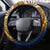 Samoan Siapo Steering Wheel Cover Tatau Pattern Half Style LT03 - Polynesian Pride